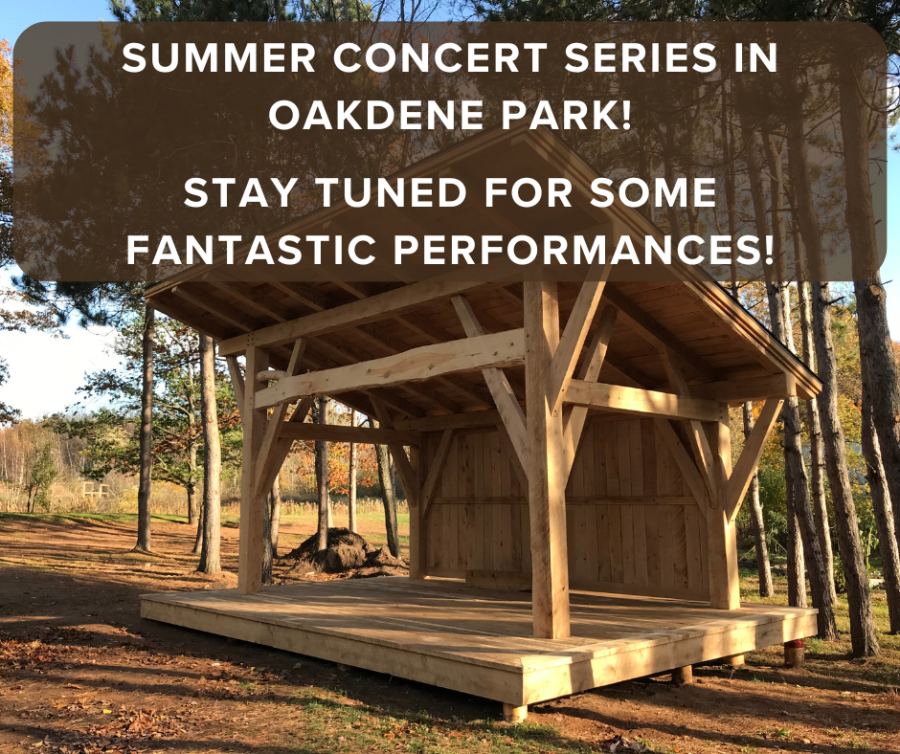 Summer Concert Series- Stay tuned for more info! 