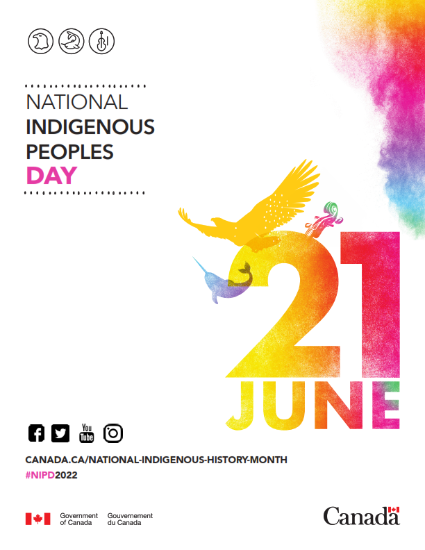 National Indigenous Peoples Day Official Poster June 21 2022