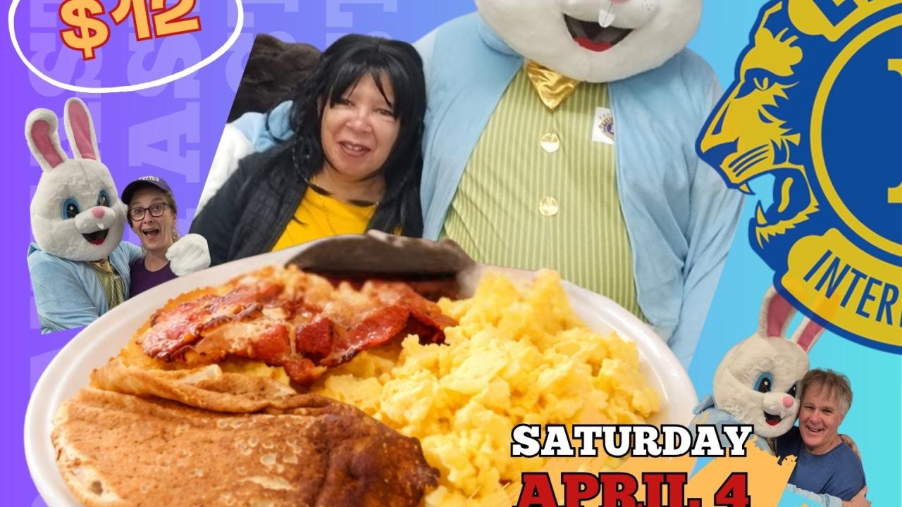 Easter Lions' Big Breakfast 