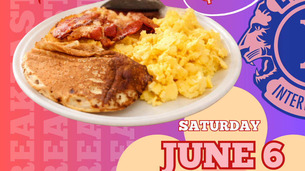 JUNE 6 LIONS' BIG BREAKFAST