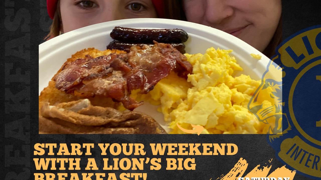 BIG Breakfast - MAR 1 - Kentville Lions' Club