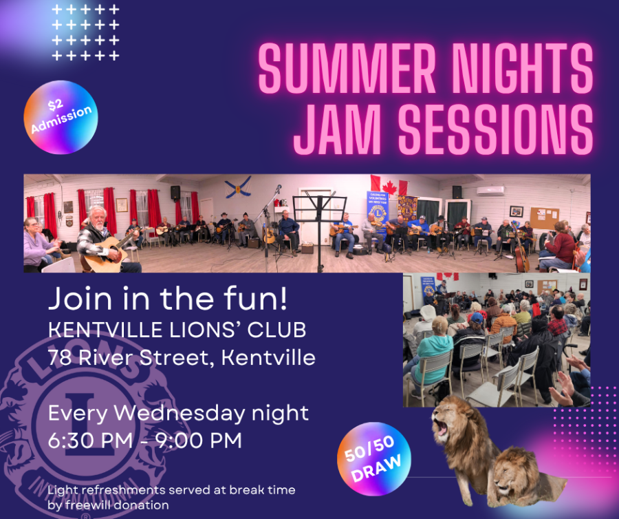 SUMMER WEDNESDAY NIGHTS - JAM SESSIONS