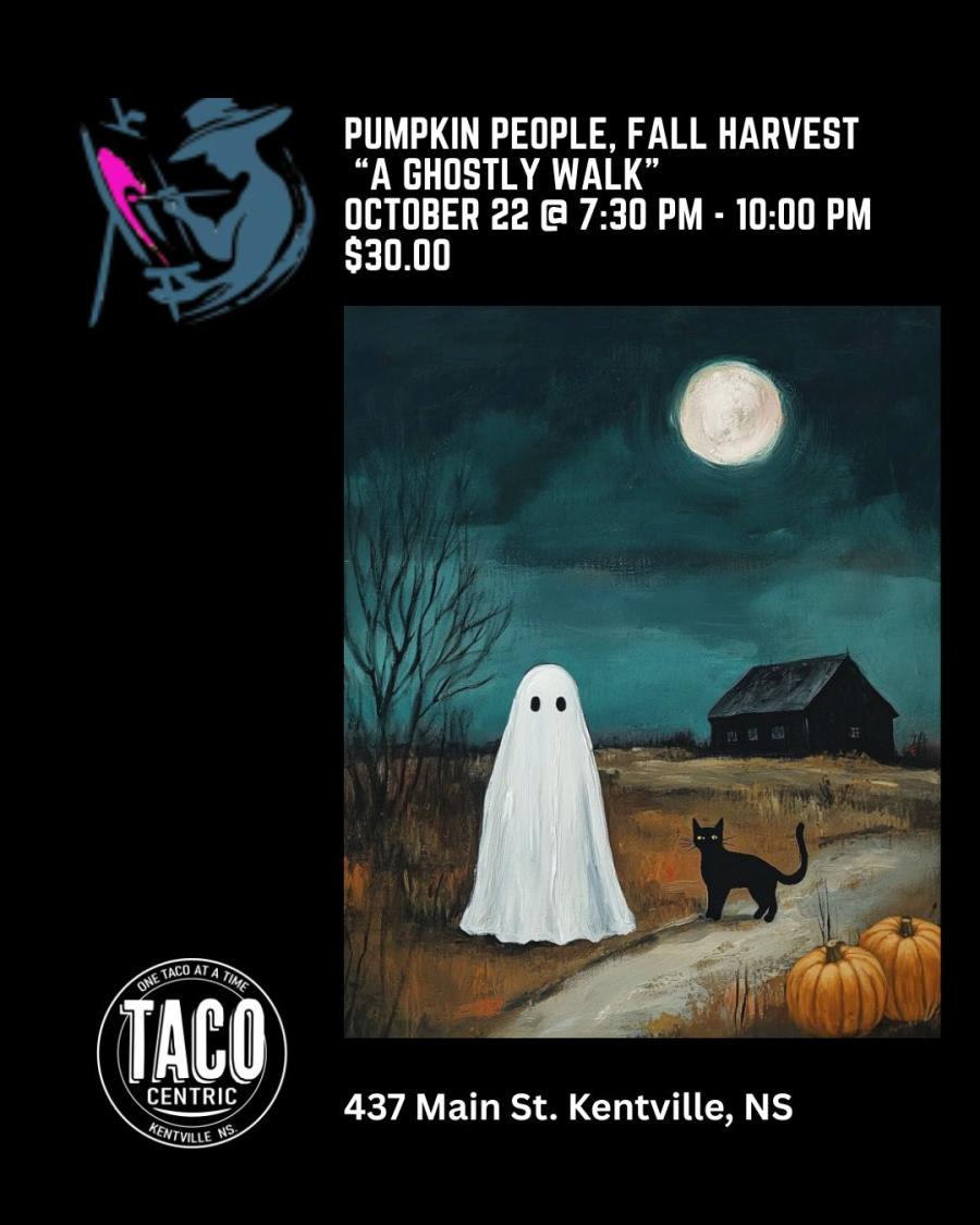 Paint Night | Pumpkin People Ghostly Walk