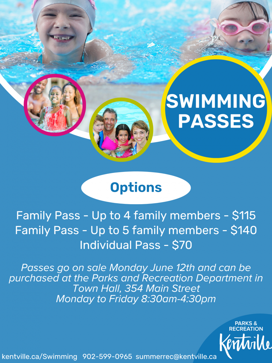 Swim Pass Options 2023