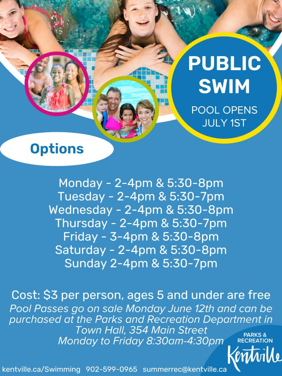 Public Swim Options 2023