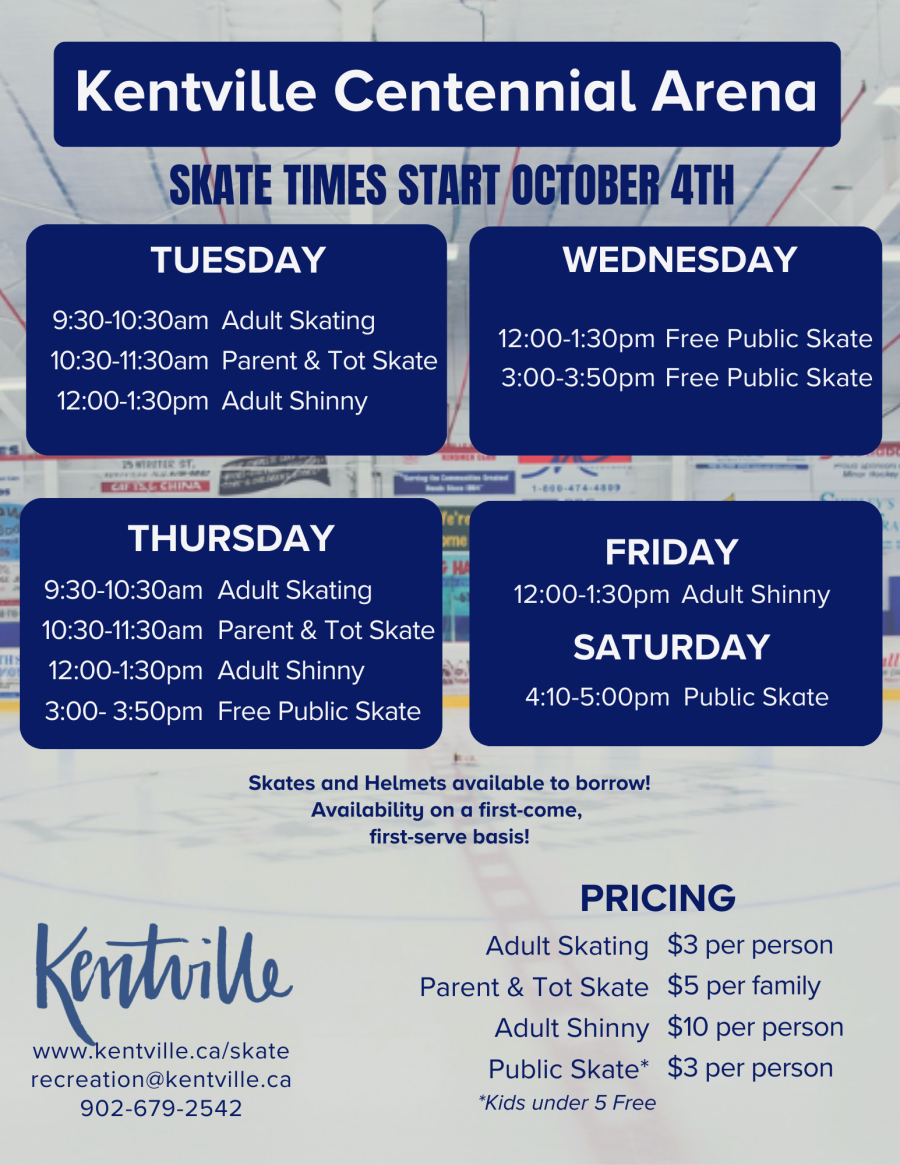 Centennial Arena Skate Times