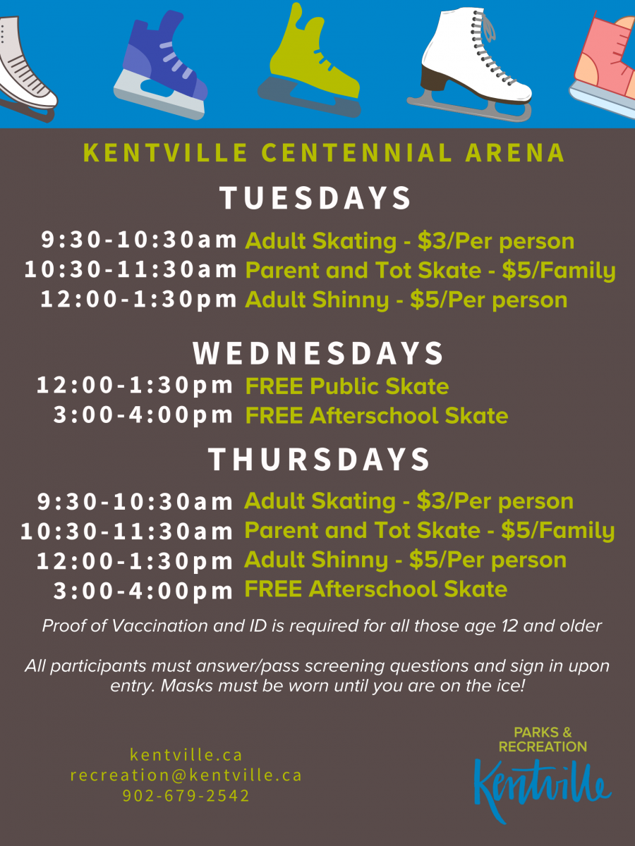 Centennial Arena | The Town of Kentville