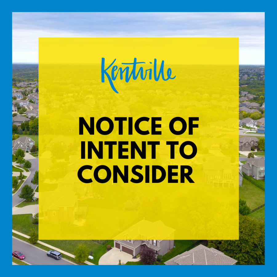 notice of intent to consider
