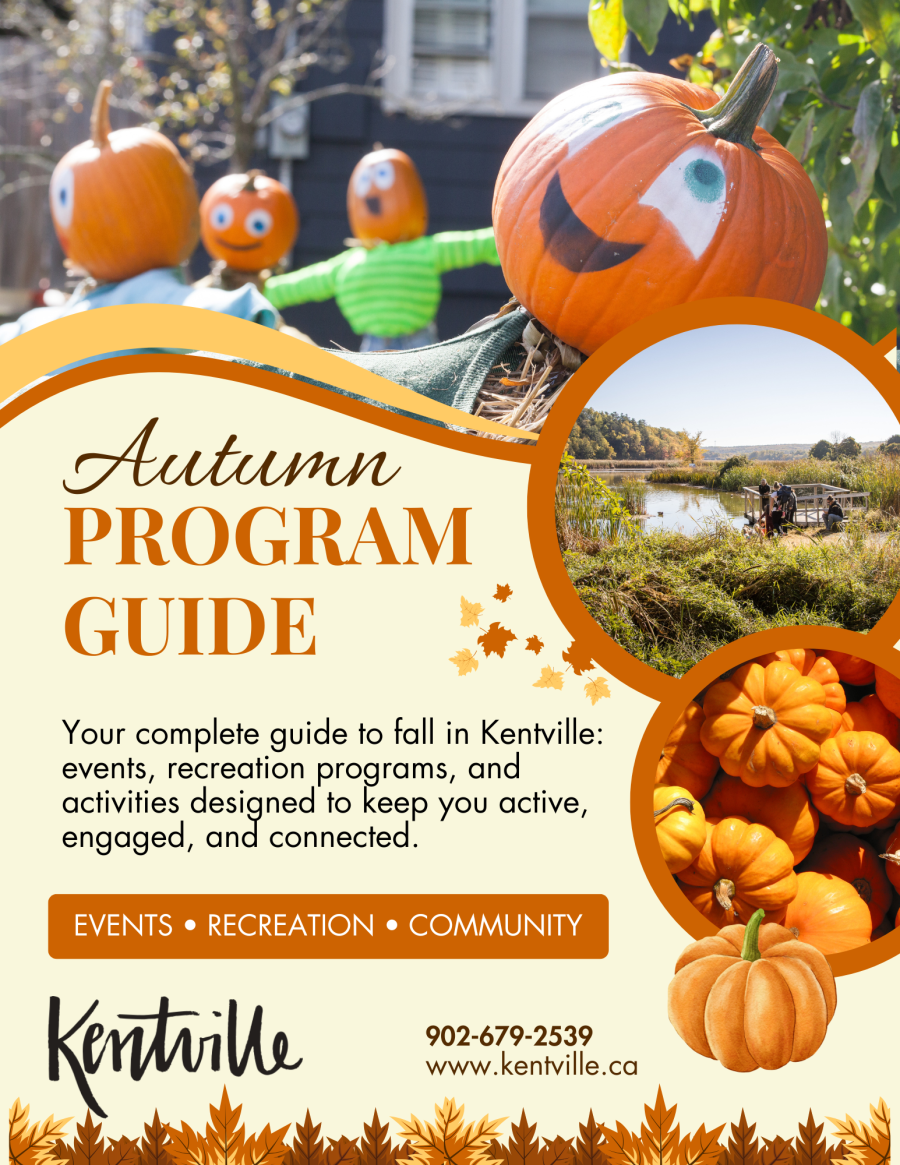Fall program guide cover