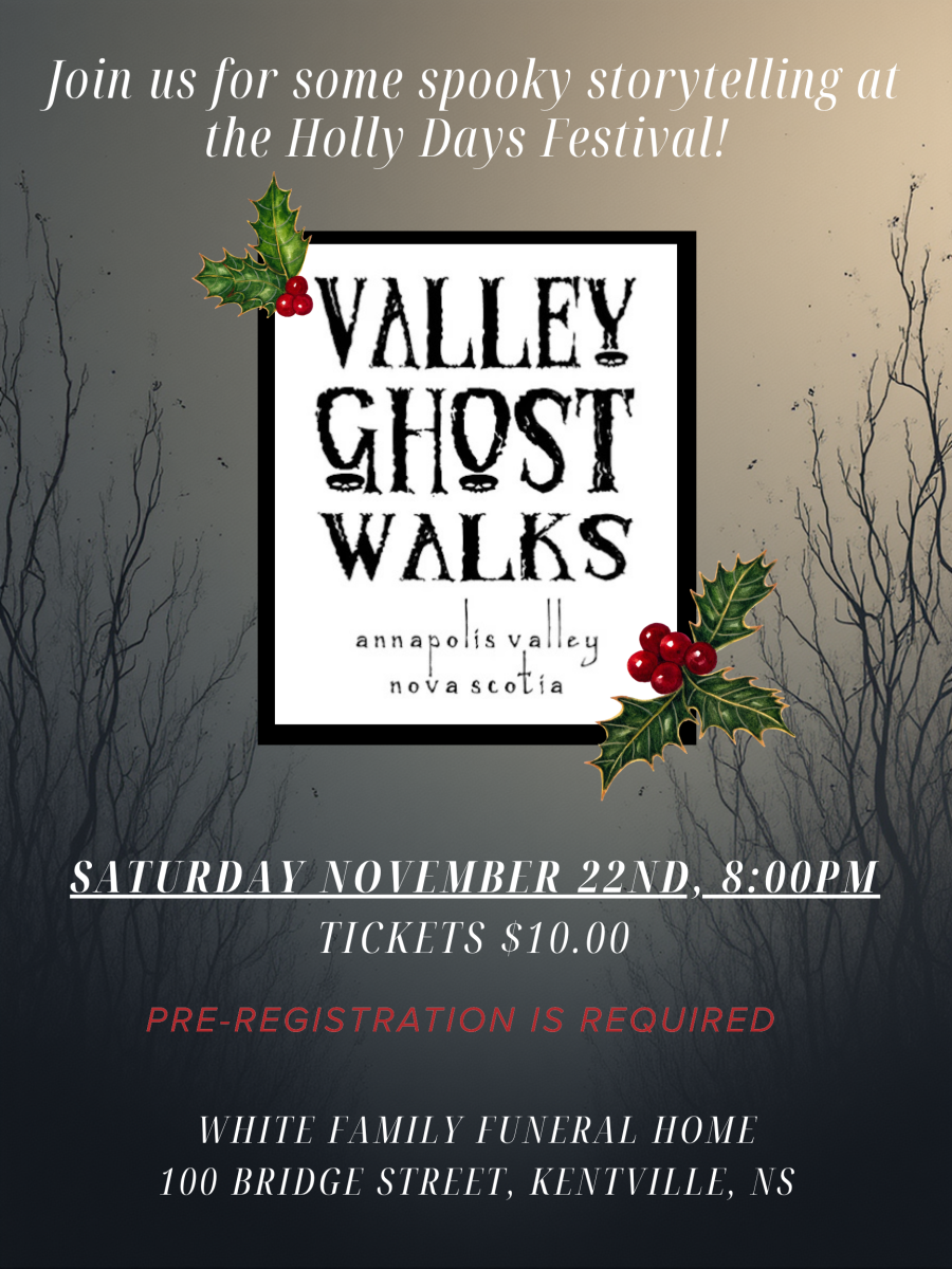 ghost walk holly days poster 2025
