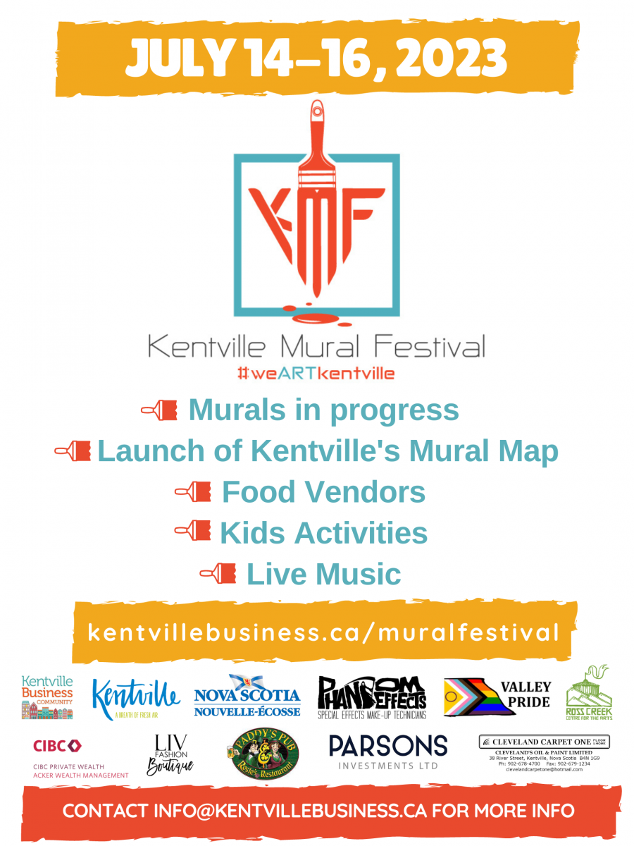 poster about the mural festival