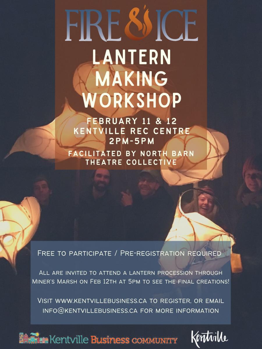 poster about lantern making workshop