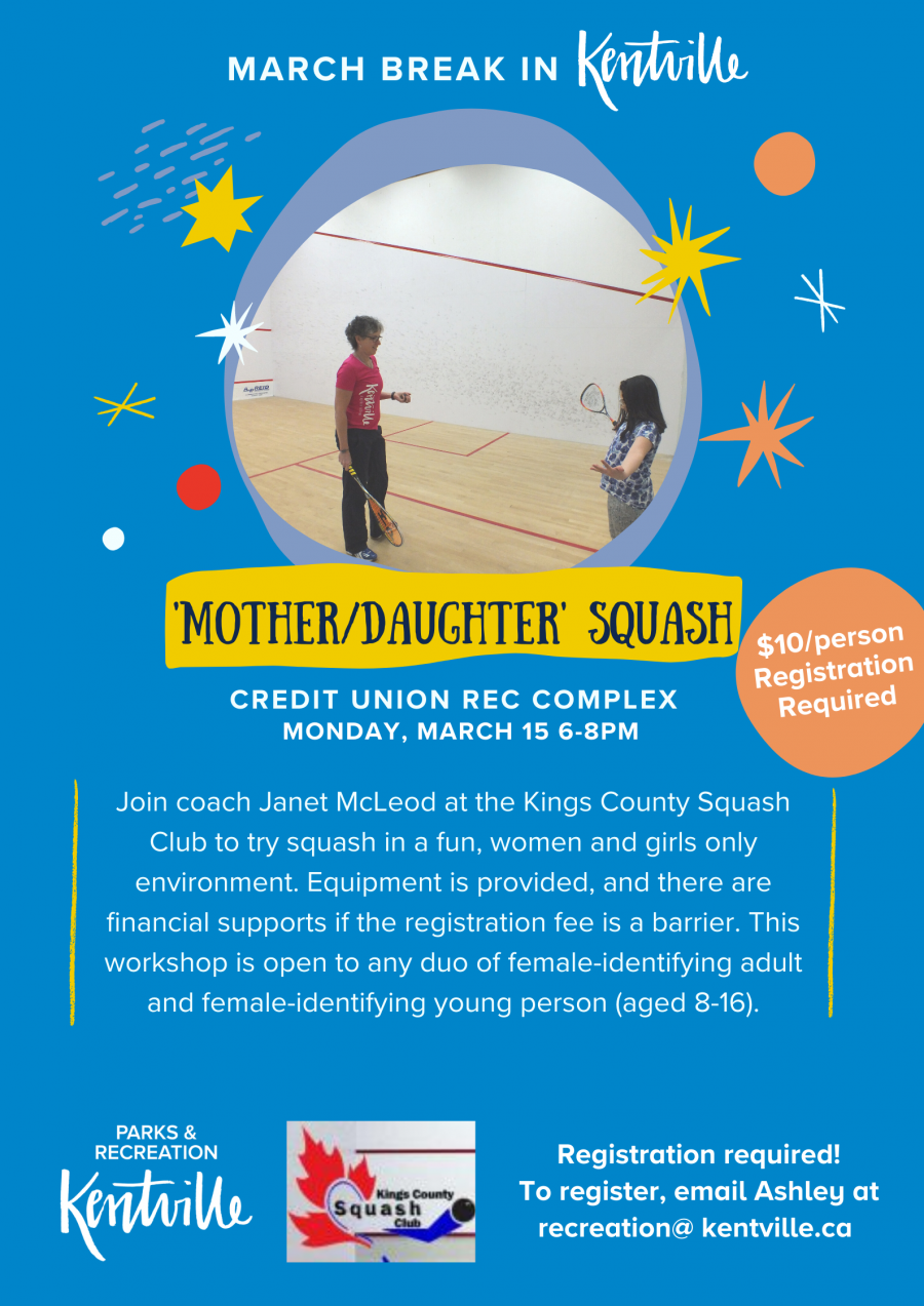 Mother/Daughter Squash Poster