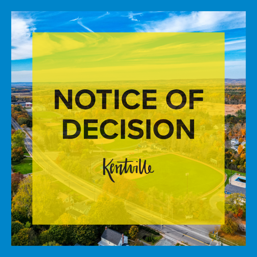 Notice of Decision