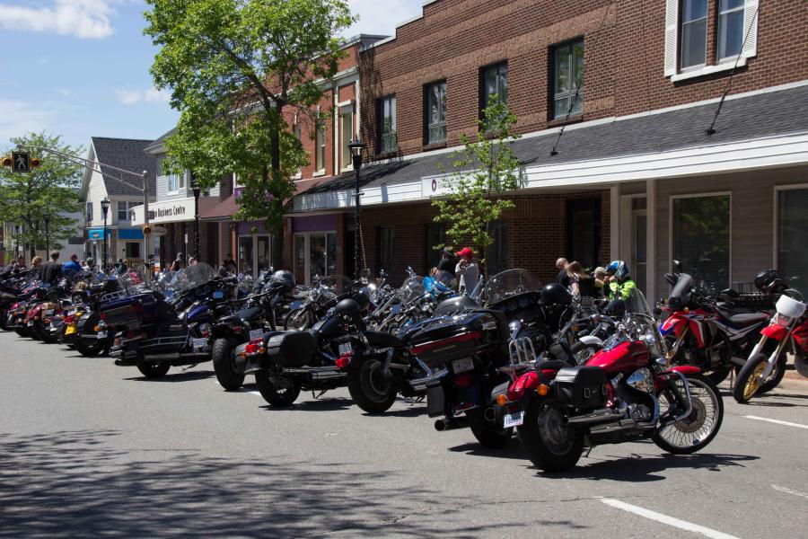 motorcycles