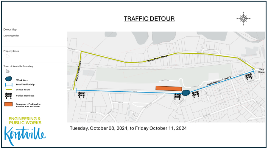 Traffic Detour For Posting