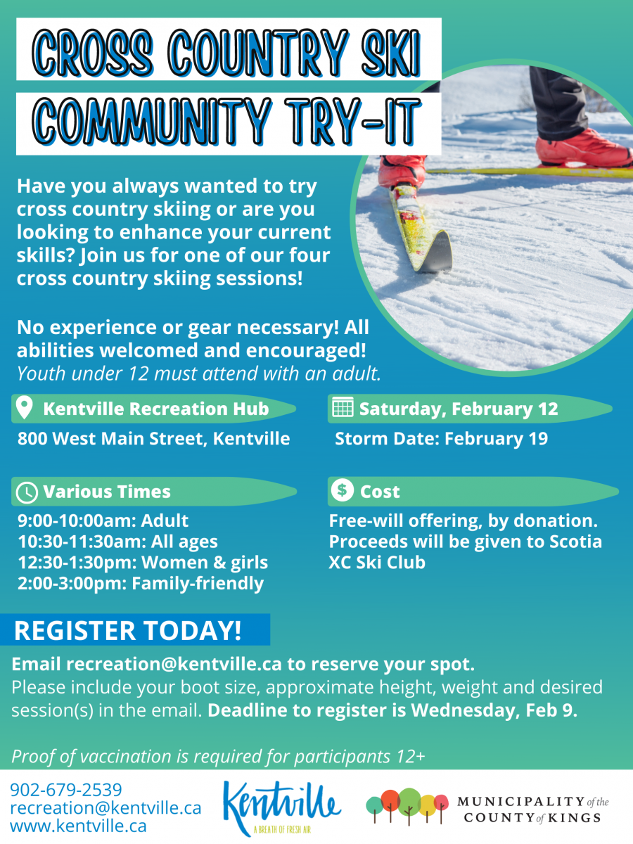 Cross Country Ski Community Try-It poster