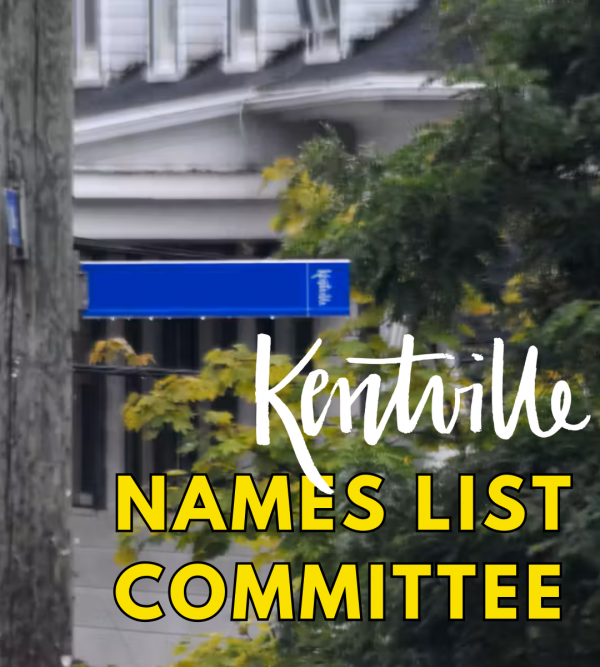 Kentville Names List Committee